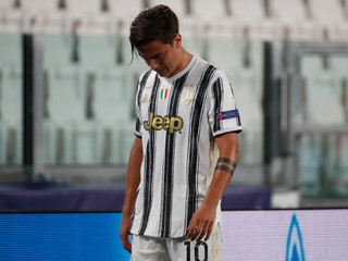 Paulo Dybala v drese Juventus Turín.