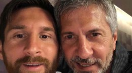 Messi s otcom.
