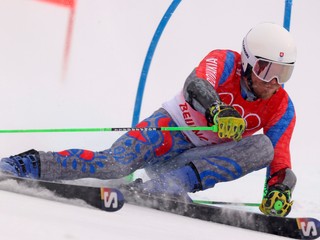 Adam Žampa skončil v obrovskom slalome v Pekingu na 15. mieste.