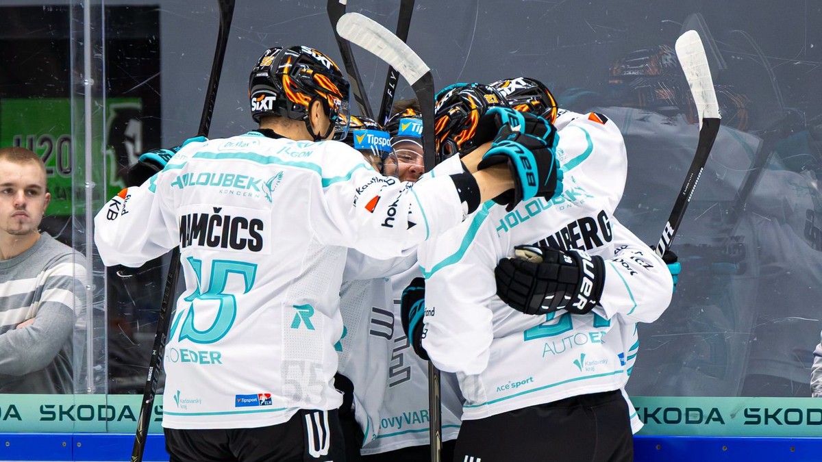 Hokejisti HC Energie Karlovy Vary