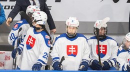 Slovenské hokejistky počas Nemeckého pohára.