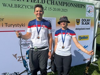 Daniel Medveczky a Lea Málková. 