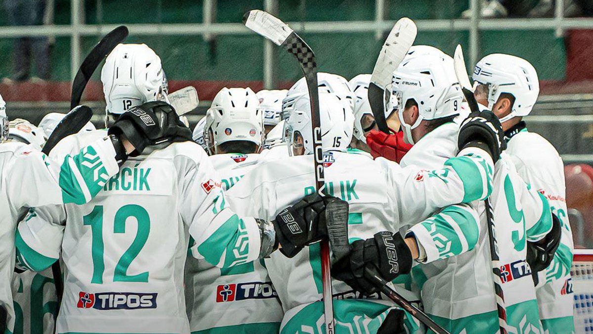 Hokejisti HK Skalica. 