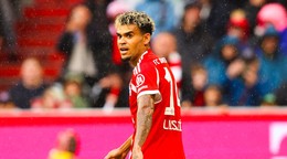 Luis Diaz v drese Bayernu Mníchov. 