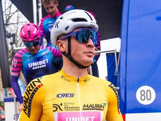 Slovenský cyklista Lukáš Kubiš.