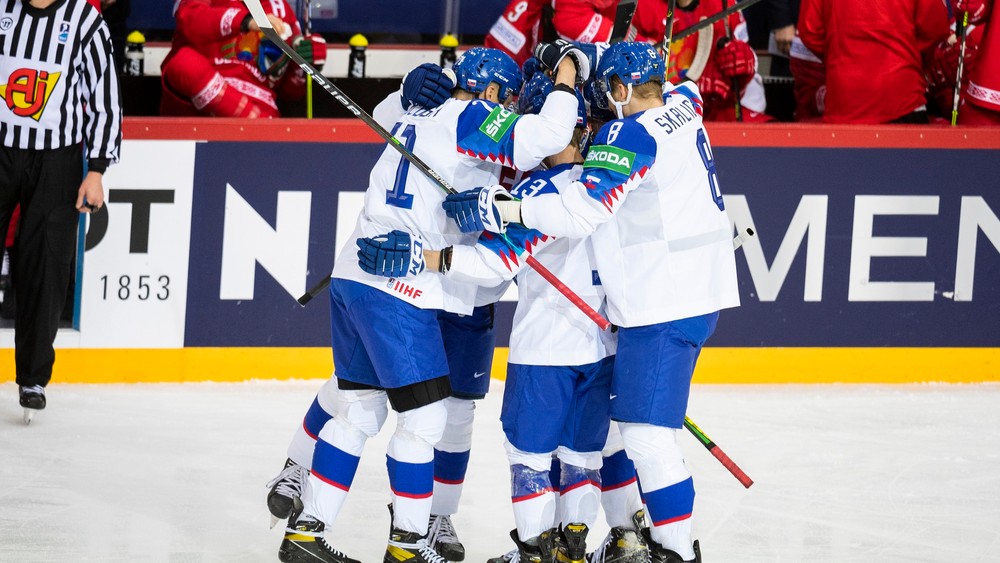 Slovensko vstúpilo do MS v hokeji úspešne, Bielorusko v závere nepremenilo nájazd