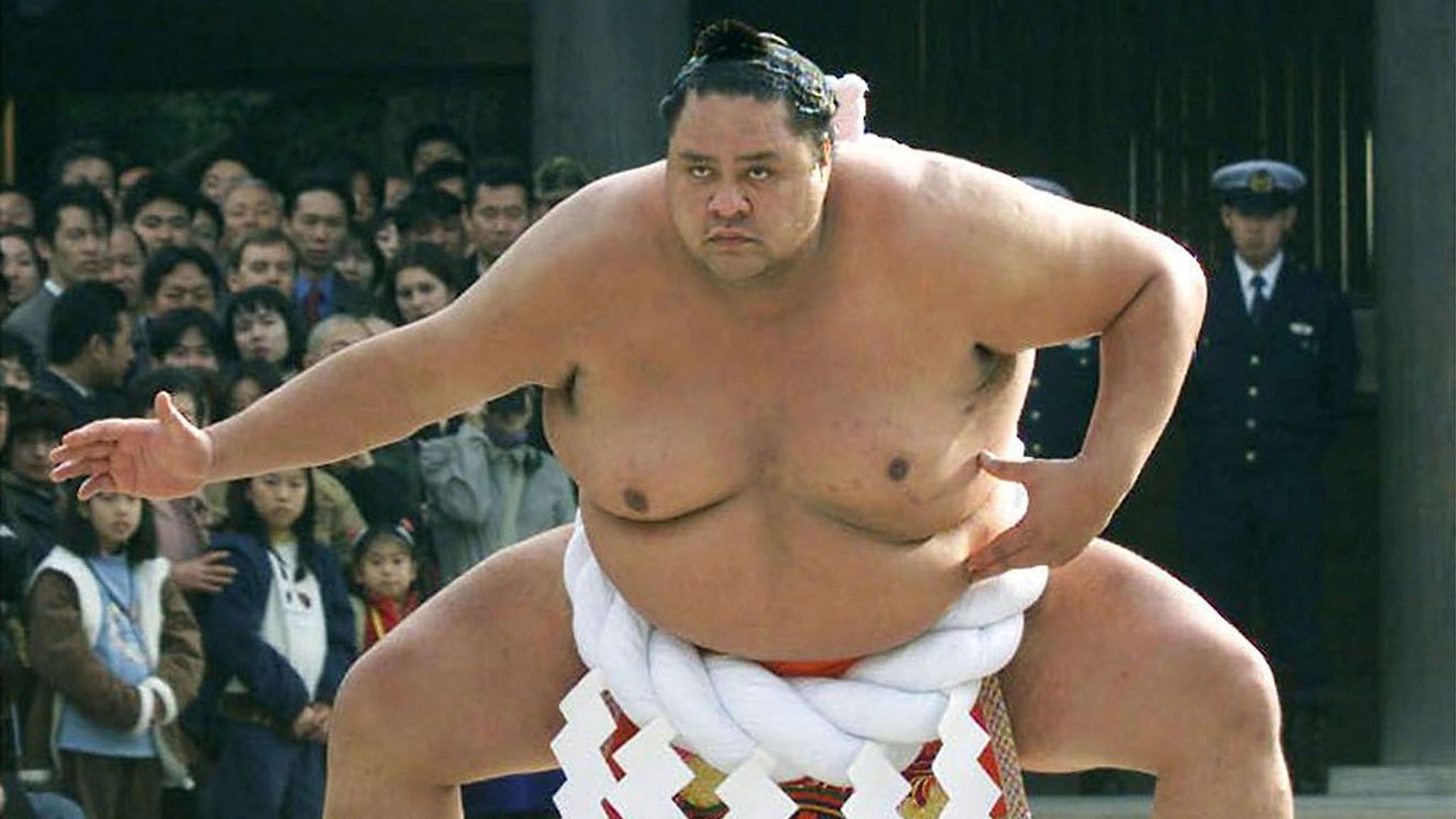 zápasník sumo Taro Akebono