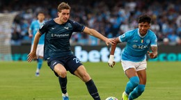 Momentka zo zápasu Neapol - Lazio