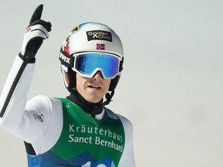 Nórsky skokan na lyžiach Halvor Egner Granerud.
