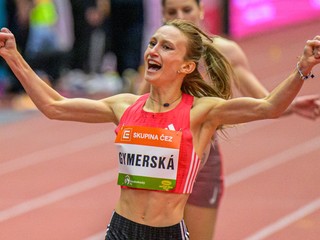 Slovenská reprezentantka Lenka Gymerská.