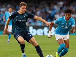 Momentka zo zápasu Neapol - Lazio