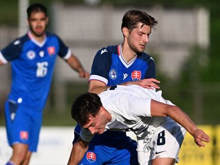 Sebastián Kóša v zápase slovenskej reprezentácie do 21 rokov