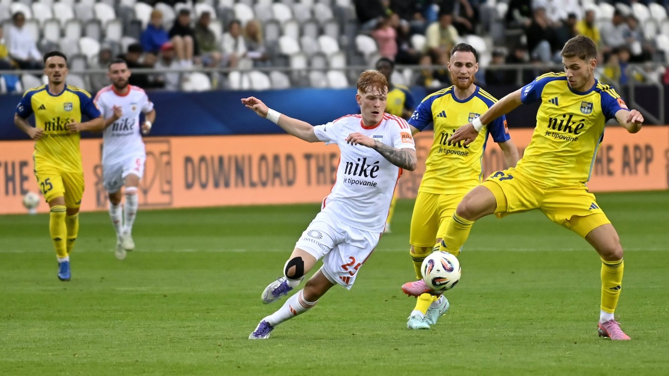 Momentka zo zápasu Niké ligy FC Košice - MFK Ružomberok.