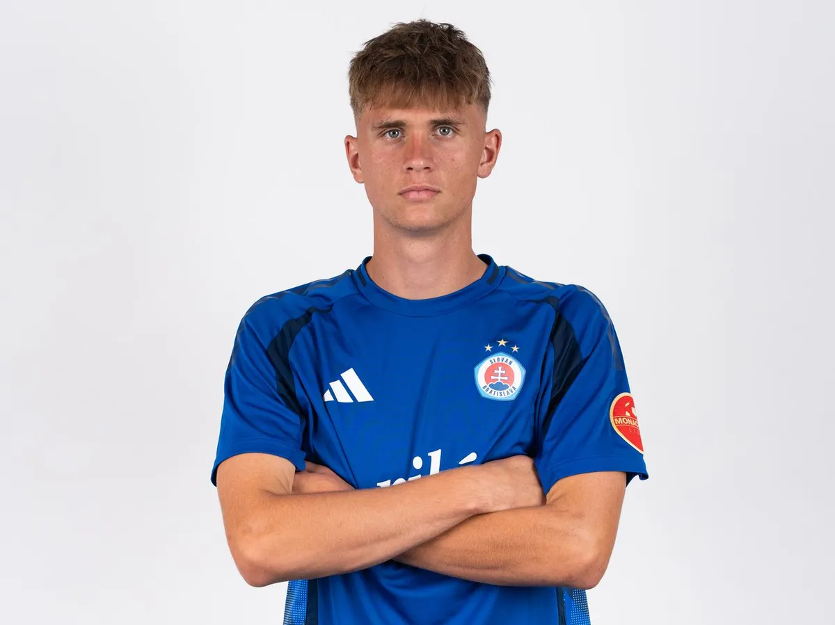 Photo: sportnet.sme.sk Jakub Řehák: Czech Talent Eyes Slovan First Team and Golden Boot Ambitions