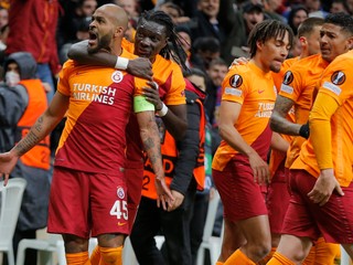 Futbalisti Galatasaray Istanbul.