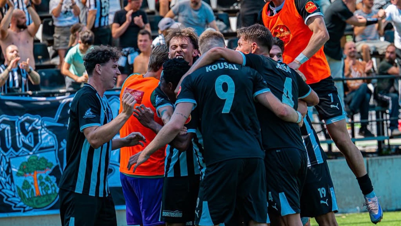 Futbalisti Petržalky.