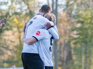 Radosť futbalistov FC Petržalka.