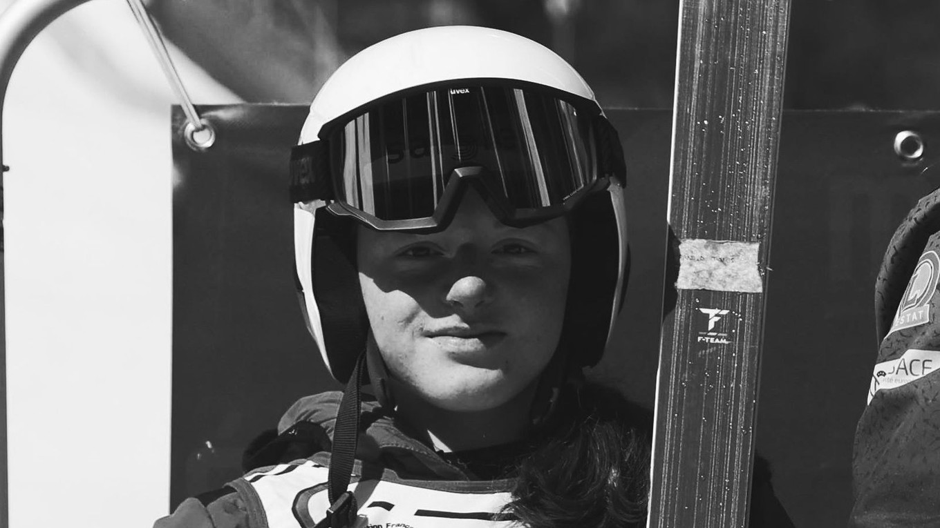 Francúzska lyžiarka Margot Simondová.