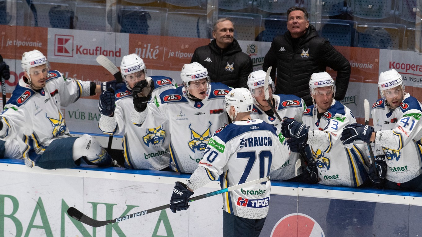 Radosť hráčov Spišskej Novej Vsi.