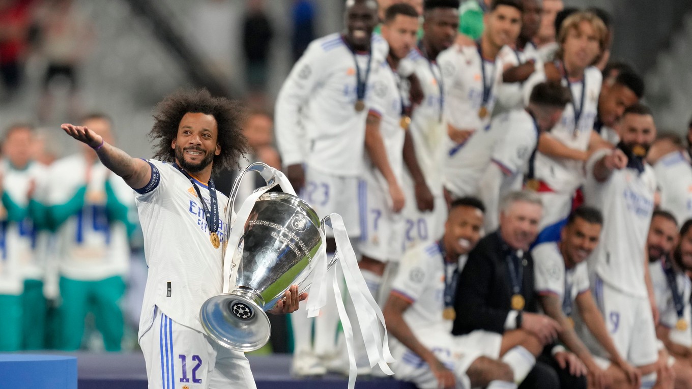 Futbalisti Realu Madrid sa tešia z triumfu v Lige majstrov.