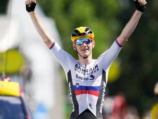 Matej Mohorič vyhral 19. etapu na Tour de France 2021.