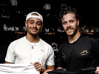 Xavi Simons a David Pastrňák.