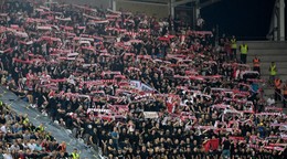 Fanúšikovia Slavie Praha