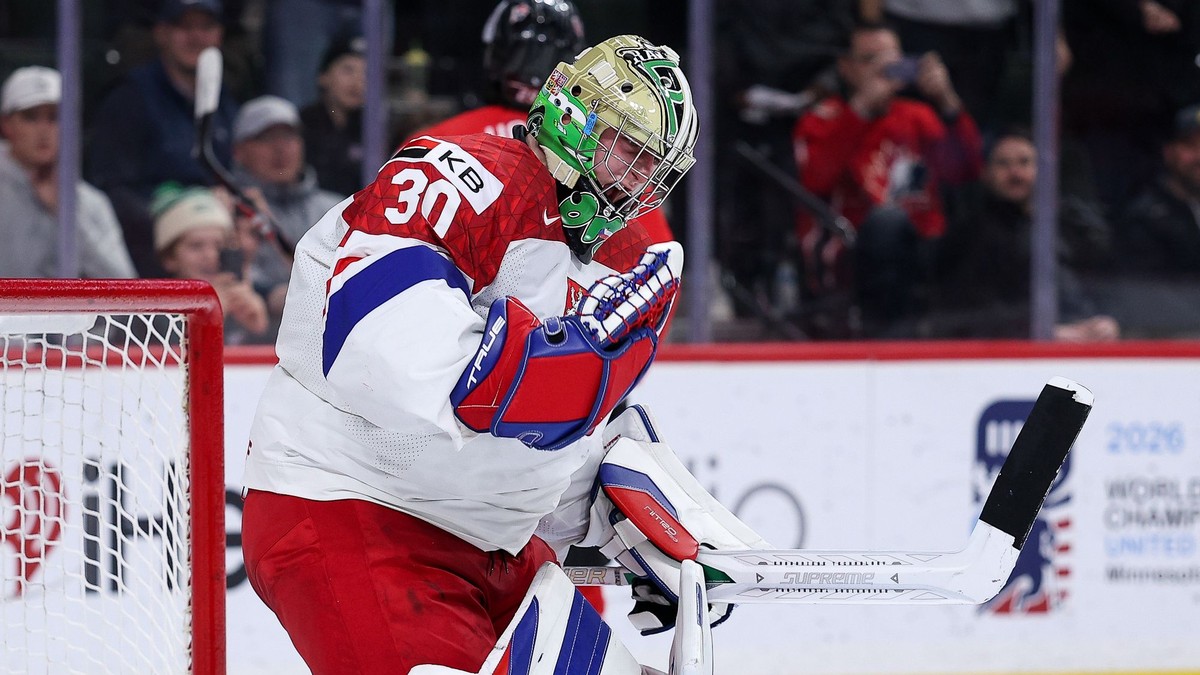Michal Oršulák mal nemalý podiel na českom striebre na MSJ 2026. Podľa NHL Central Scouting patrí k najlepším brankárom pre najbližší draft.
