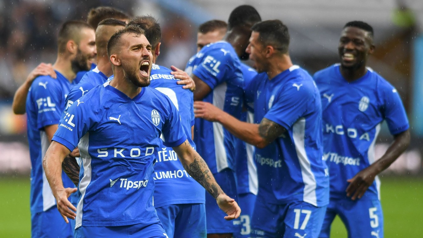 Futbalisti FK Mladá Boleslav.