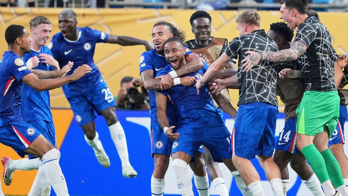 Radosť hráčov Chelsea