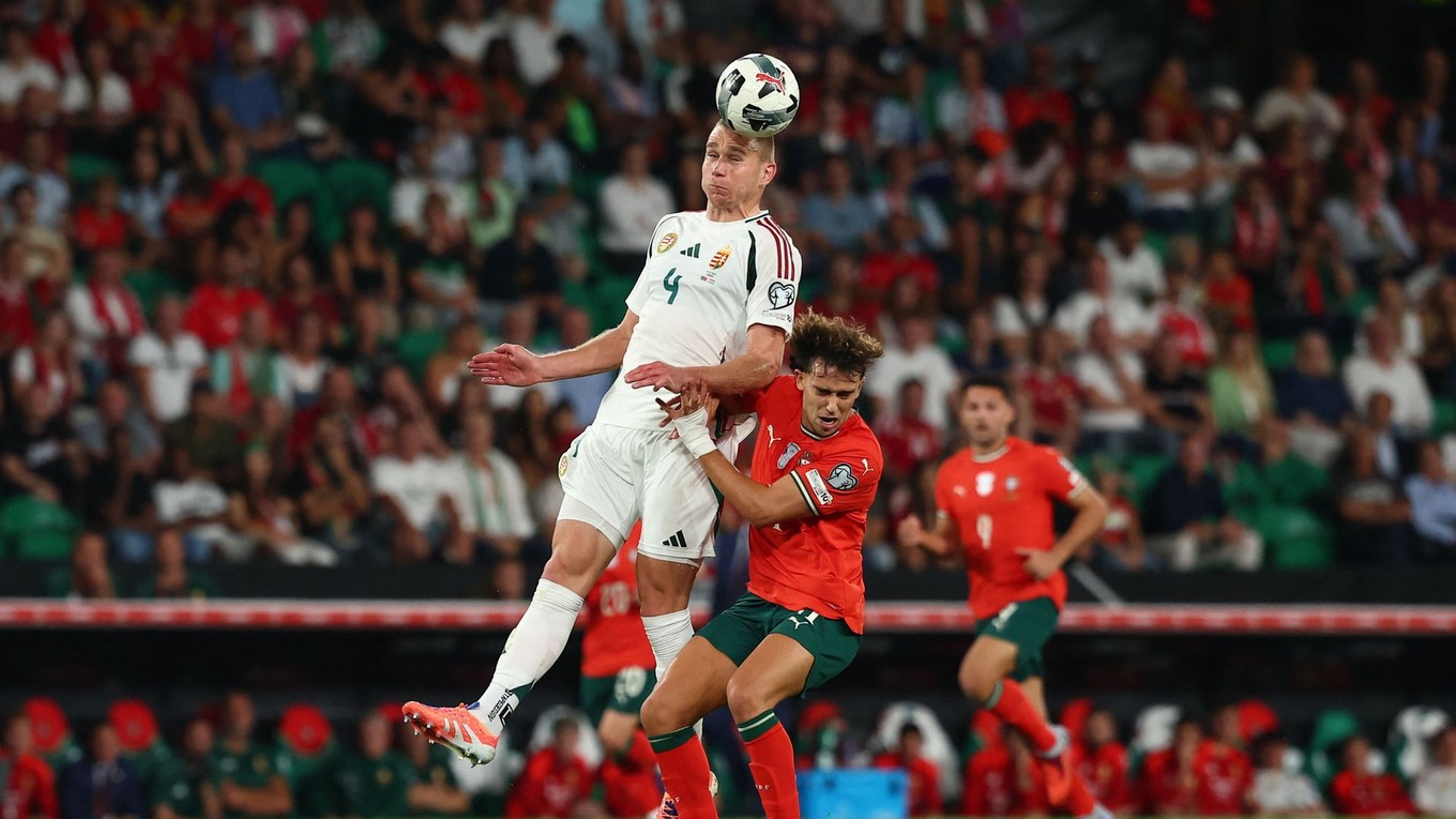 Attila Szalai strelil prvý gól Maďarov v zápase s Portugalskom.