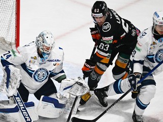 Momentka zo zápasu Nitra - Košice