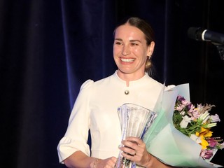 Kráľovná biatlonovej stopy Paulína Bátovská Fialková. 