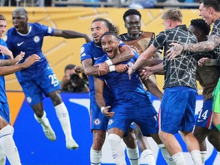 Radosť hráčov Chelsea
