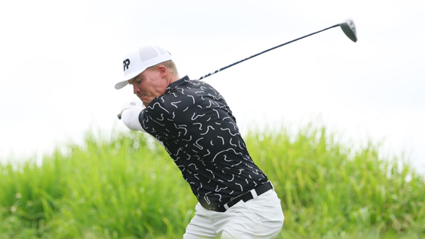 Slovenský golfista Tadeáš Teťák.