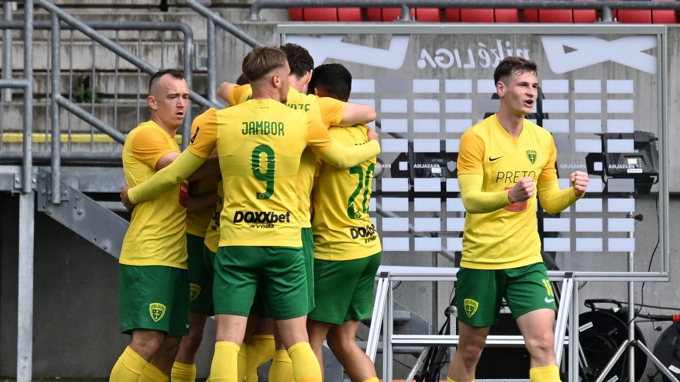 Futbalisti MŠK Žilina.