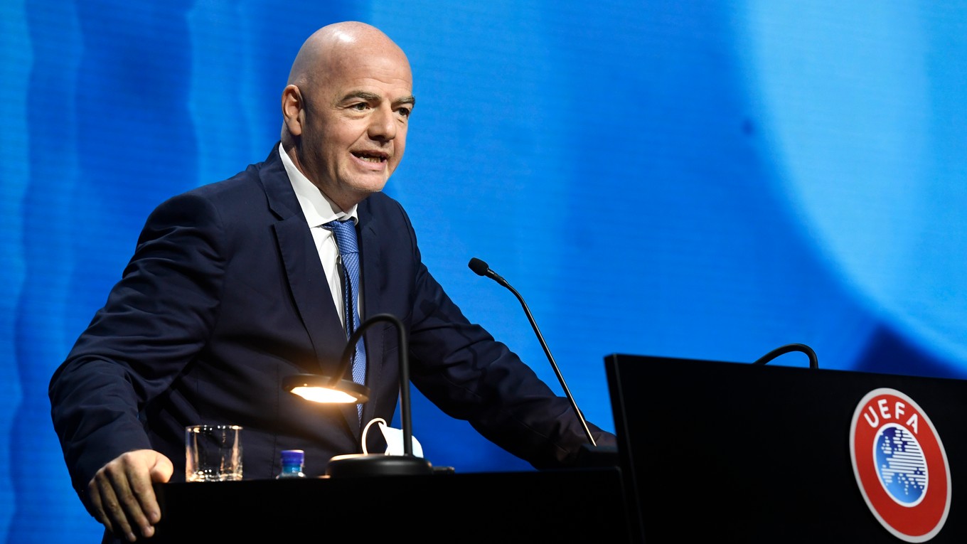 Online zasadnutia sa zúčastnil aj prezident FIFA Giannni Infantino.