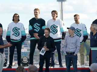Hokejisti Seattle Kraken počas expanzného draftu.