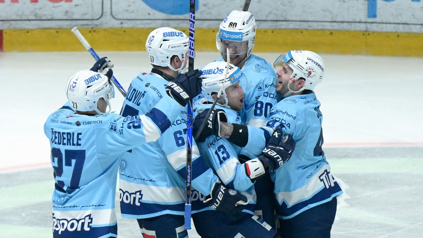 Hráči Nitry sa tešia z gólu