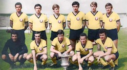 Inter Bratislava, víťaz Stredoeurópskeho pohára 1969.
