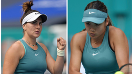 Kanadská tenistka Bianca Andreescuová a Britka Emma Raducanová. 