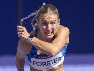 Slovenská atlétka Viktória Forster.