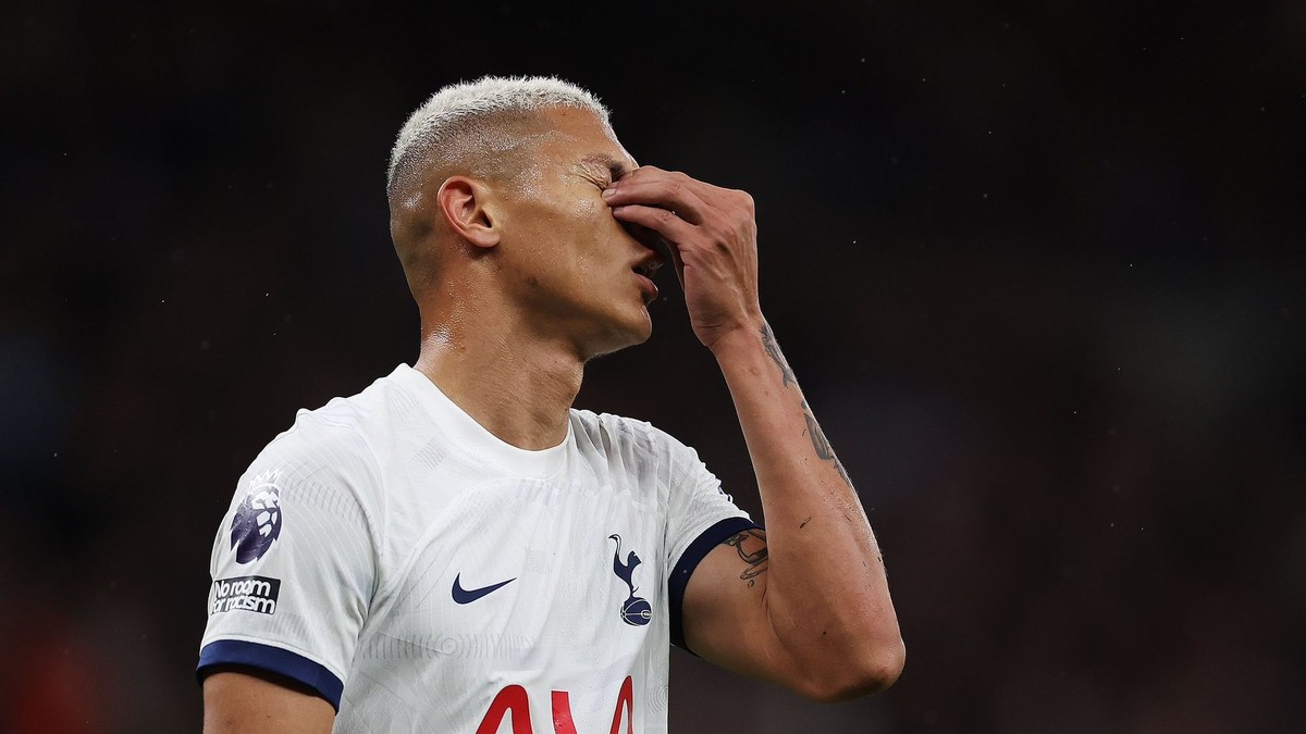 Brazilčan Richarlison v drese Tottenhamu.