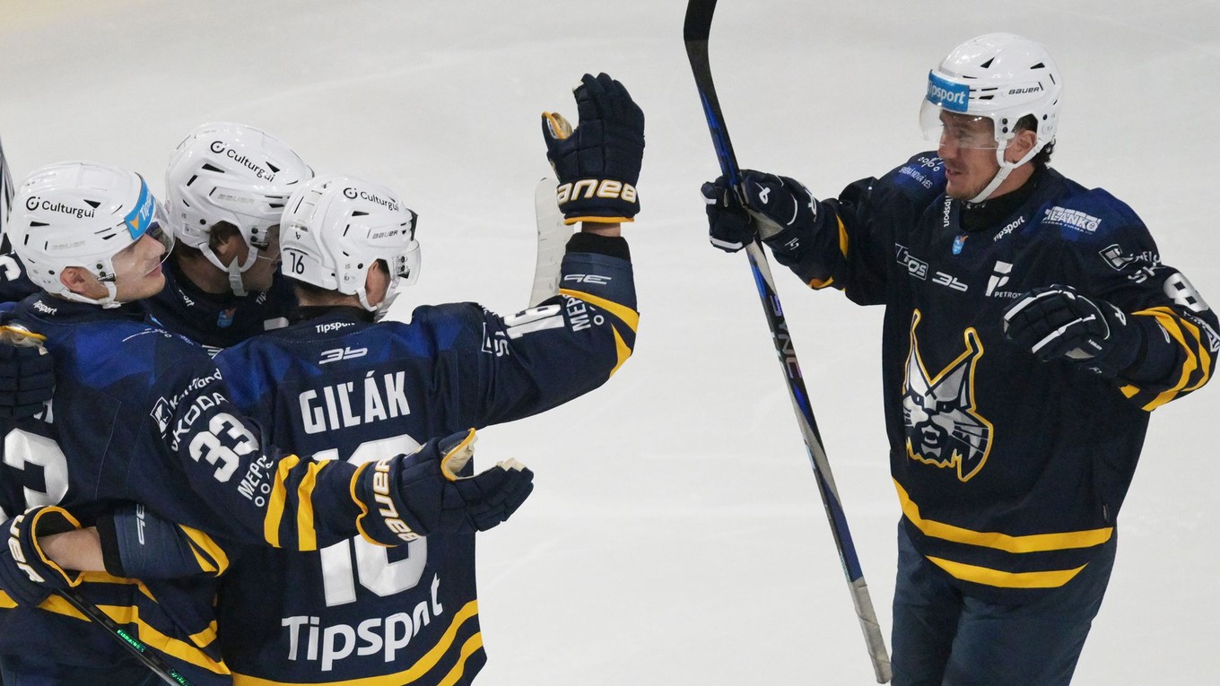 Gólová radosť hráčov Spišskej Novej Vsi