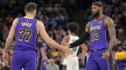 Luka Dončič a LeBron James