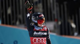 Mikaela Shiffrinová sa raduje z víťazstva v slalome v Lillehammeri