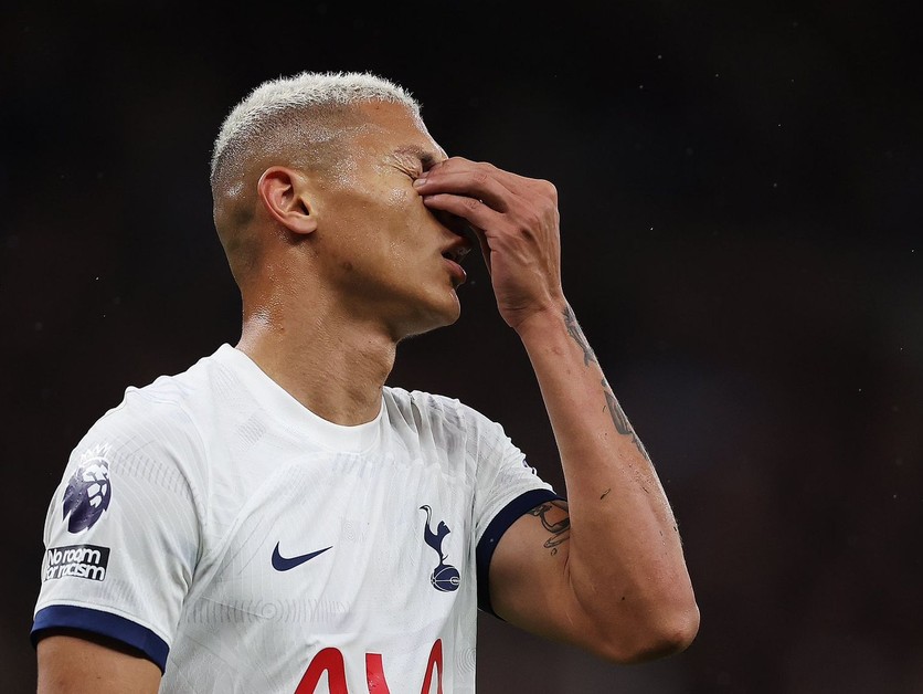 Brazilčan Richarlison v drese Tottenhamu.