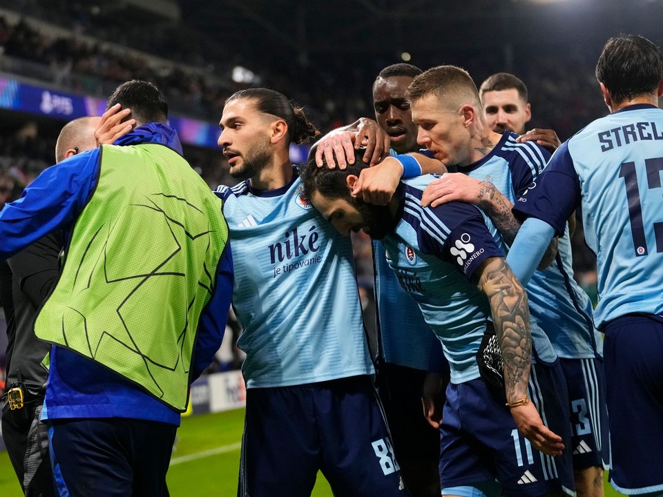 Tigran Barseghjan sa raduje z gólu v zápase proti AC Miláno.