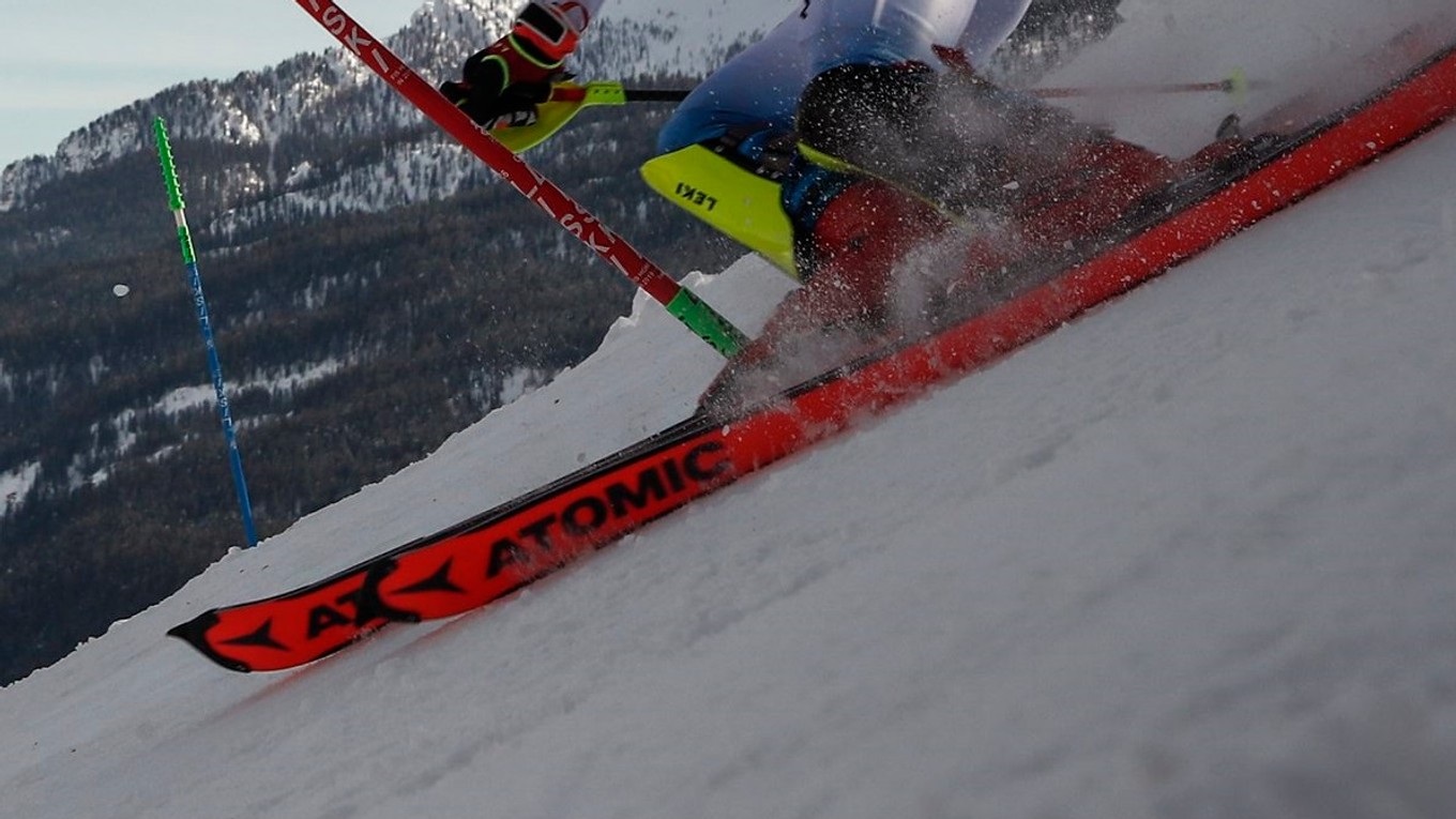 Alpské lyžovanie, ilustračná snímka.