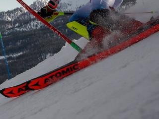 Alpské lyžovanie, ilustračná snímka.